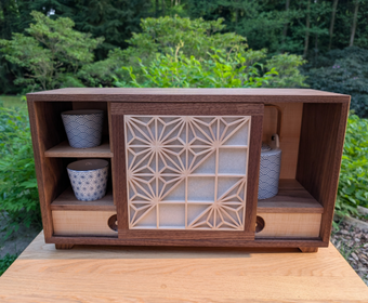 Kumiko Thee kast - Afbeelding 4