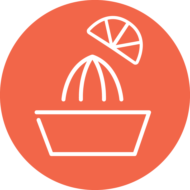 Wij persen sinaasappels logo rond